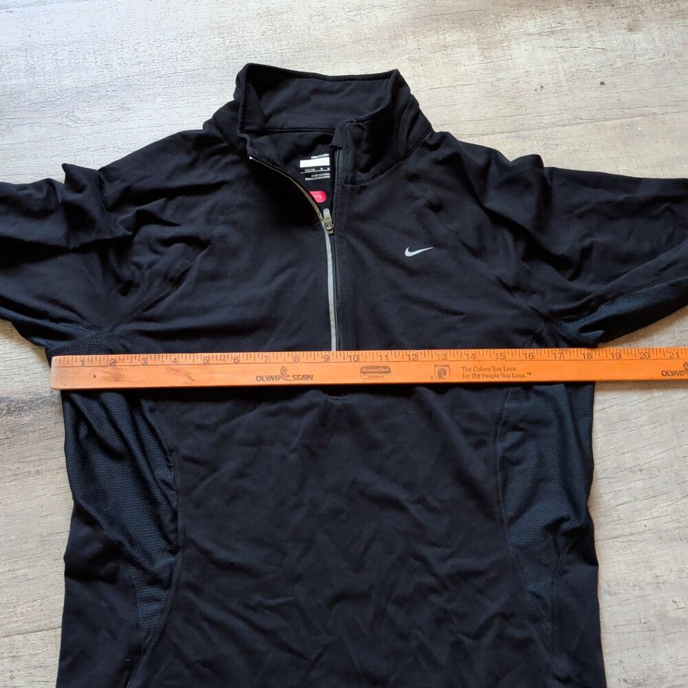 Nike Dri Fit Women’s Long Sleeve Half Zip Activewear Sz Medium - Picture 3 of 6